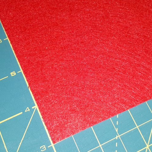 filc - červený (20x30cm)
