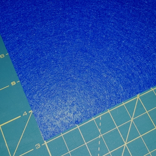 filc - modrý (20x30cm)