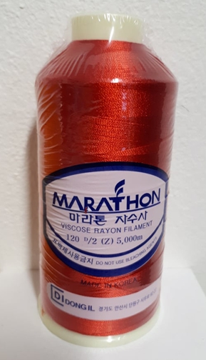 vyšívací niť Marathon - 1049 - červená