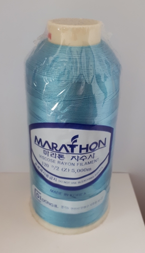 vyšívací niť Marathon - 1270 - modrá