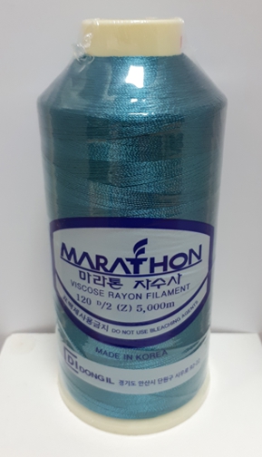 vyšívací niť Marathon - 1327 - modrá