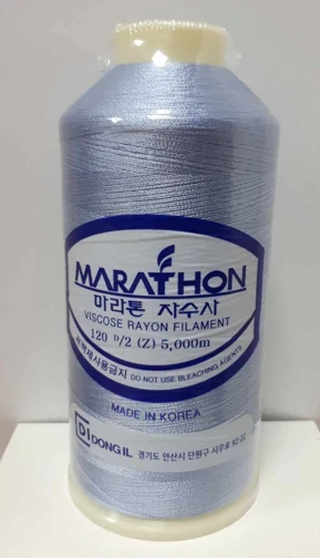 vyšívací niť Marathon - 1060 - modrá