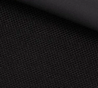 polyester se zátěrem - černá (25cm)