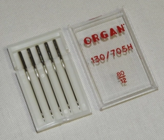 šicí jehly Organ 130/705H - 80/12 (5ks)