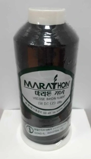 silná vyšívací niť Marathon - 1180 - černá