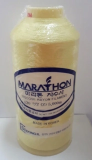 vyšívací niť Marathon - 1004 - žlutá