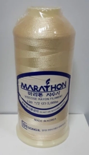 vyšívací niť Marathon - 1010 - žlutá