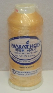 vyšívací niť Marathon - 1011 - žlutá