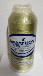 vyšívací niť Marathon - 1016 - zlatá