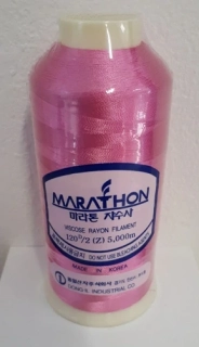 vyšívací niť Marathon - 1027 - růžová