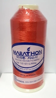 vyšívací niť Marathon - 1047 - červená