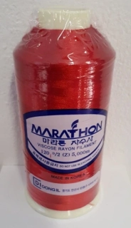 vyšívací niť Marathon - 1050 - červená