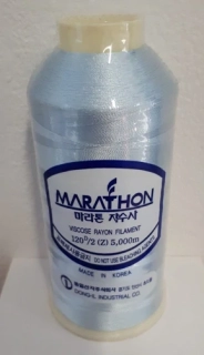 vyšívací niť Marathon - 1055 - modrá