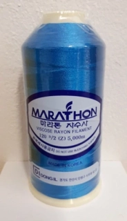 vyšívací niť Marathon - 1096 - modrá