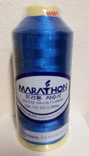 vyšívací niť Marathon - 1097 - modrá