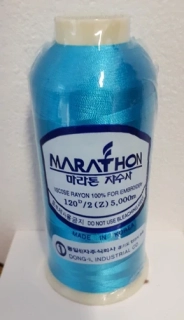 vyšívací niť Marathon - 1100 - modrá