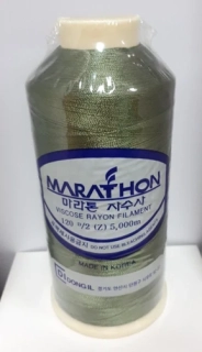 vyšívací niť Marathon - 1172 - zelená
