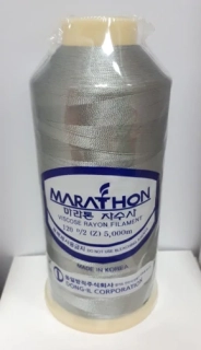 vyšívací niť Marathon - 1175 - šedá