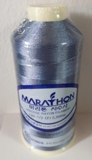 vyšívací niť Marathon - 1176 - šedá