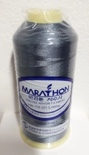vyšívací niť Marathon - 1177 - šedá