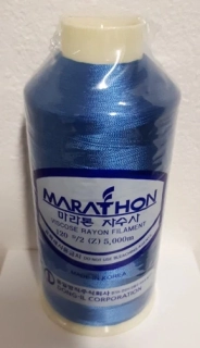 vyšívací niť Marathon - 1199 - modrá