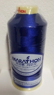 vyšívací niť Marathon - 1202 - modrá