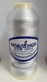 vyšívací niť Marathon - 1210 - šedá