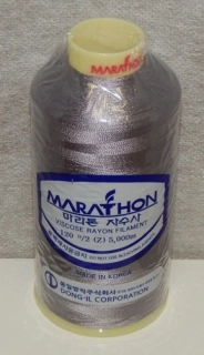 vyšívací niť Marathon - 1214 - šedá