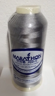 vyšívací niť Marathon - 1215 - šedá