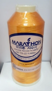 vyšívací niť Marathon - 1219 - oranžová