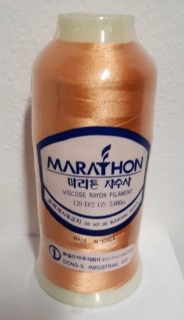 vyšívací niť Marathon - 1233 - oranžová