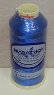 vyšívací niť Marathon - 1253 - modrá