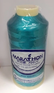 vyšívací niť Marathon - 1279 - zelenomodrá