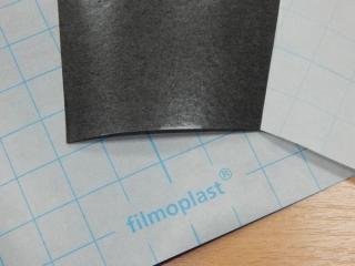 samolepící papír FILMOPLAST Black (1m)
