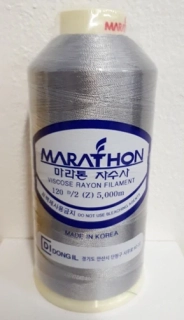 vyšívací niť Marathon - 1317 - šedá