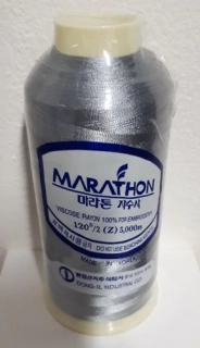 vyšívací niť Marathon - 1319 - šedá