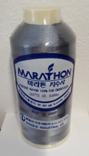 vyšívací niť Marathon - 1321 - šedá