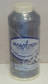 vyšívací niť Marathon - 1322 - šedá