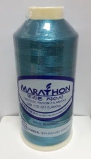 vyšívací niť Marathon - 1327 - modrá