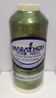 vyšívací niť Marathon - 1330 - zelená