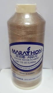 vyšívací niť Marathon - 1338 - hnědá