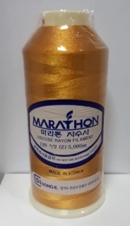 vyšívací niť Marathon - 1404 - zlatá