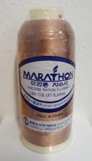 vyšívací niť Marathon - 1433 - hnědá