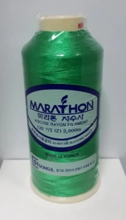 vyšívací niť Marathon - 1435 - zelená