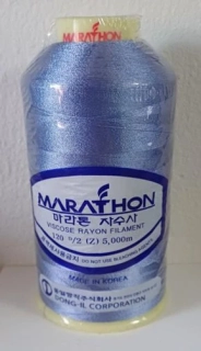 vyšívací niť Marathon - 1085 - modrá