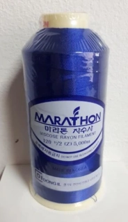 vyšívací niť Marathon - 1066 - modrá