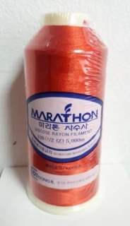 vyšívací niť Marathon - 1194 - červená