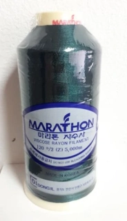 vyšívací niť Marathon - 1292 - zelená