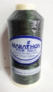 vyšívací niť Marathon - 1298 - zelená
