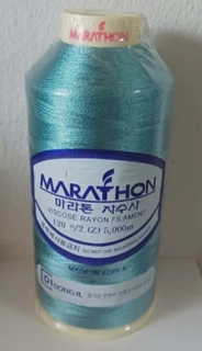 vyšívací niť Marathon - 1171 - modrá